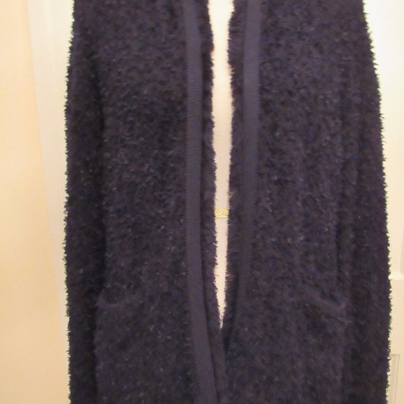 J McLaughlin Navy Knit Blazer/Jacket - Worn Once - Large - Picture 1 of 7